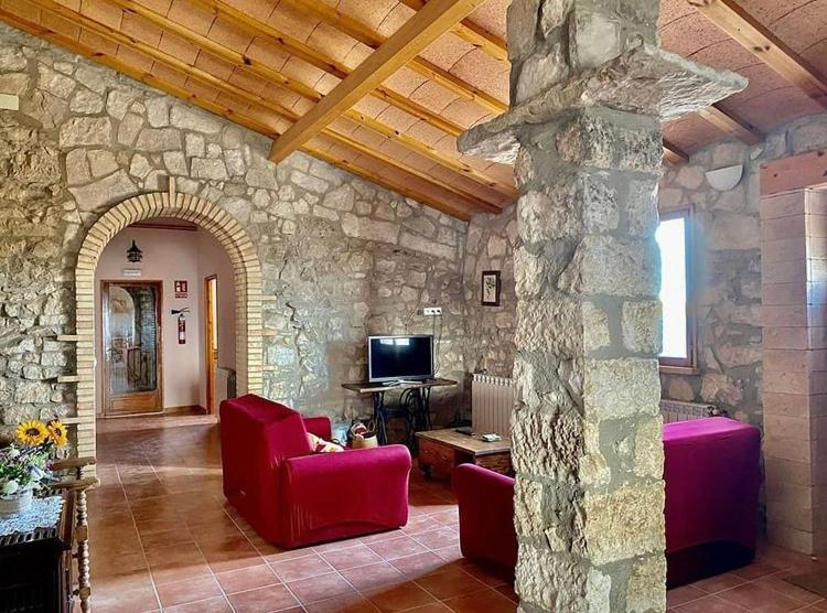 Casa Rural Mas De Les Aligues Мекиненса Экстерьер фото