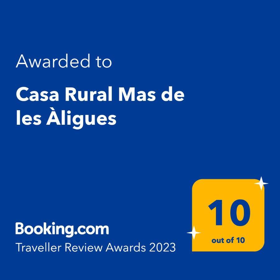 Casa Rural Mas De Les Aligues Мекиненса Экстерьер фото